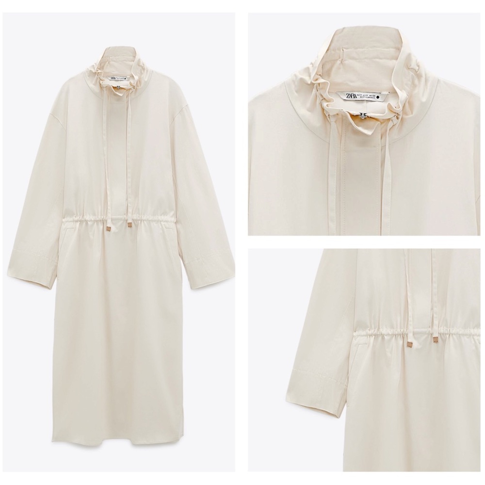 NWT LIMITED EDITION ZARA PARKA DRESS | Size Medium